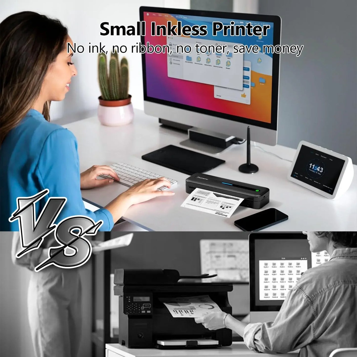 Phomemo- Portable Inkless Printer M832
