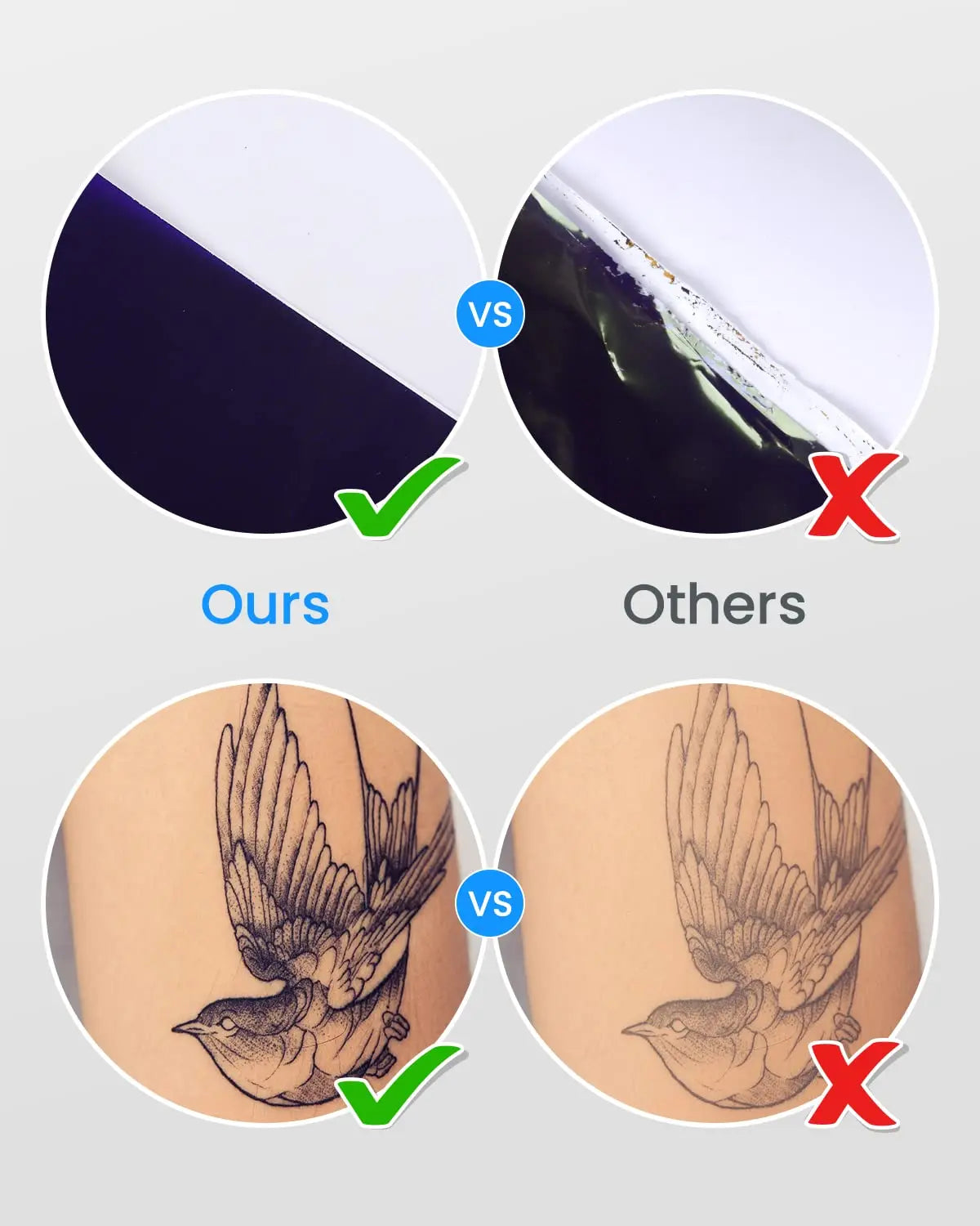 Tattoo Transfer Thermal Paper 100 Sheets - Phomemo