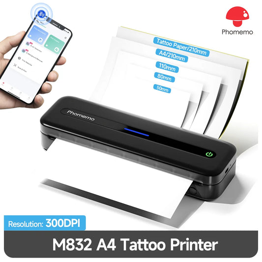 Phomemo- Portable Inkless Printer M832