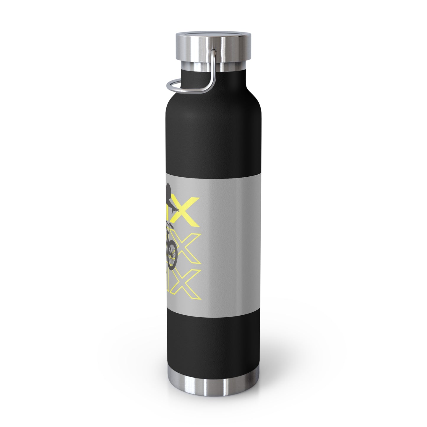 BMX Sport Water Bottle - Copper Insulated, Perfect for Cycling, Fitness, Gym, and Outdoor Adventures, Unique Gift for BMX Enthusiasts