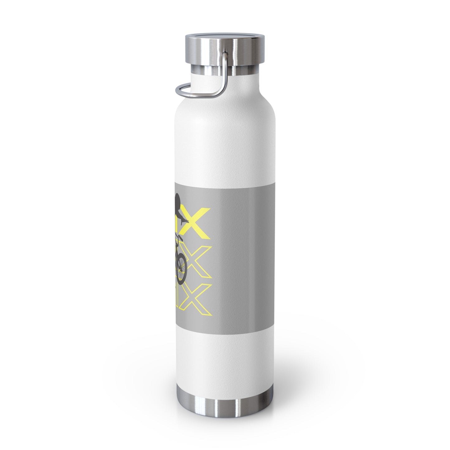BMX Sport Water Bottle - Copper Insulated, Perfect for Cycling, Fitness, Gym, and Outdoor Adventures, Unique Gift for BMX Enthusiasts